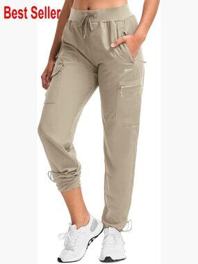 Lightweight Quick Dry Waterproof Hiking Pants with Zipper Pockets